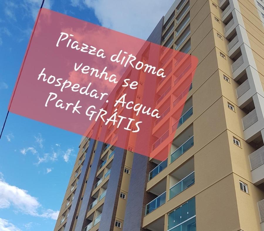 Piazza Acesso Ao Acqua Park Diroma Caldas Novas Apartment Екстериор снимка